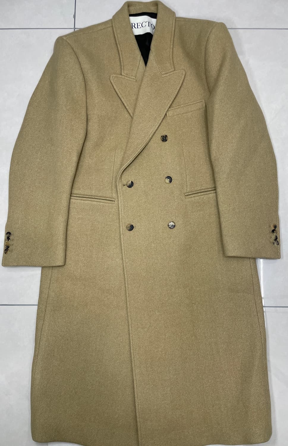 렉토 로버펠트 코트 베이지 S 상품이미지1