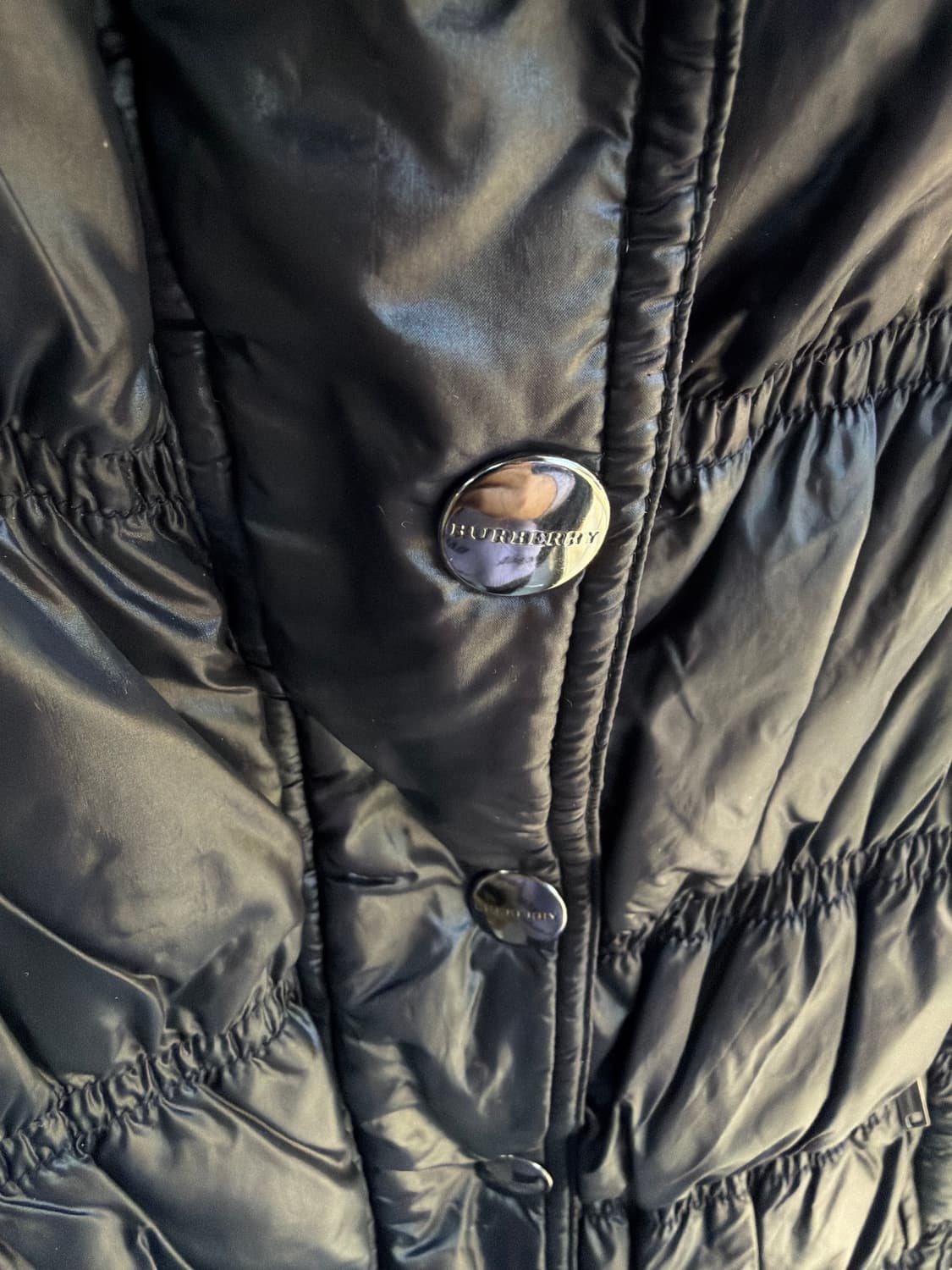 S/ 버버리 셔링 견장 구스다운 패딩점퍼 상품이미지5