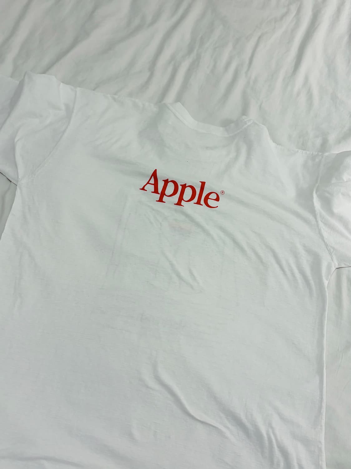 [L] 빈티지 8-90s Apple 애플 맥킨토시 프로모 티셔츠 상품이미지3