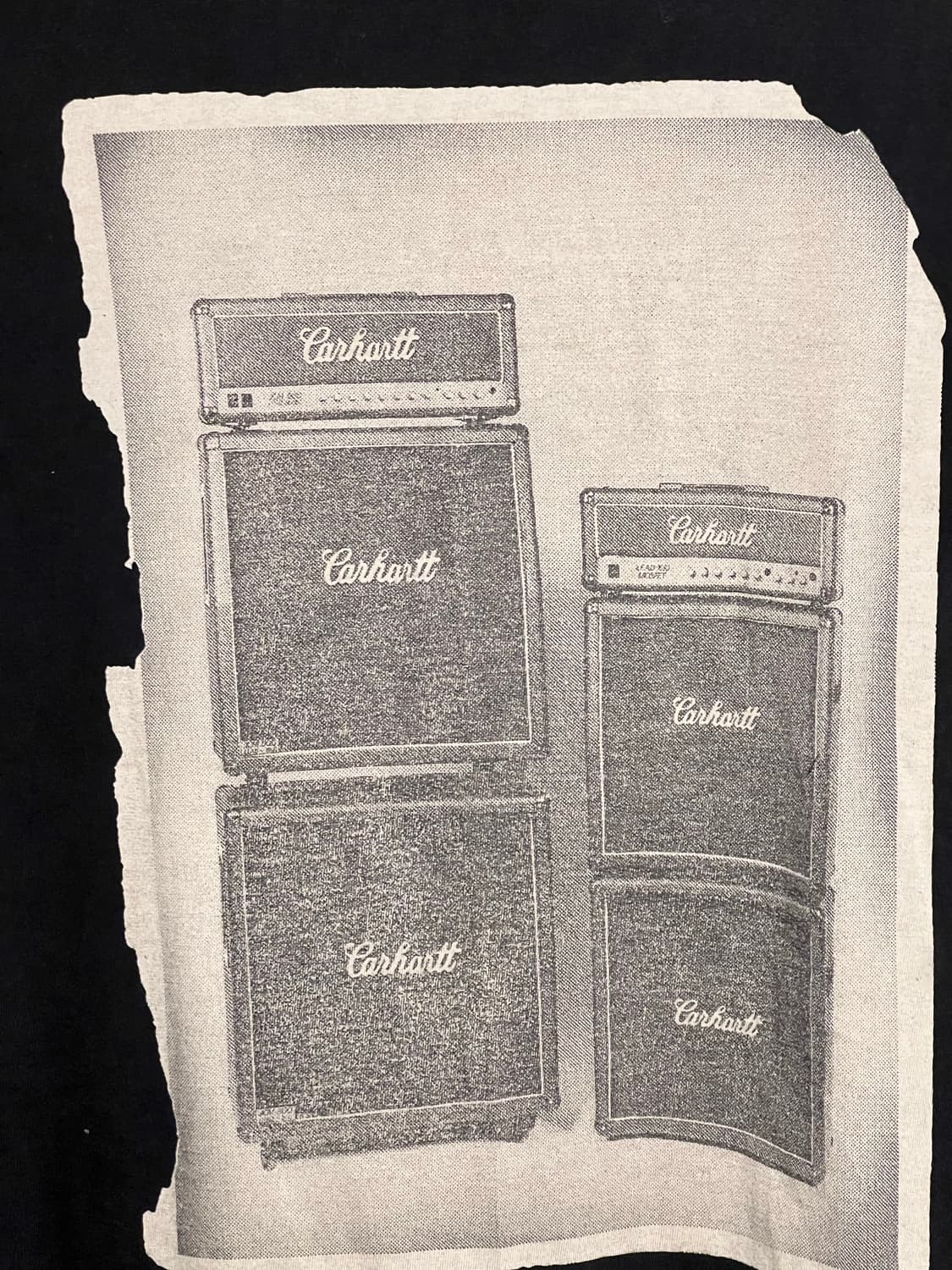 칼하트 앰프 캐비닛 반팔티 상품이미지3