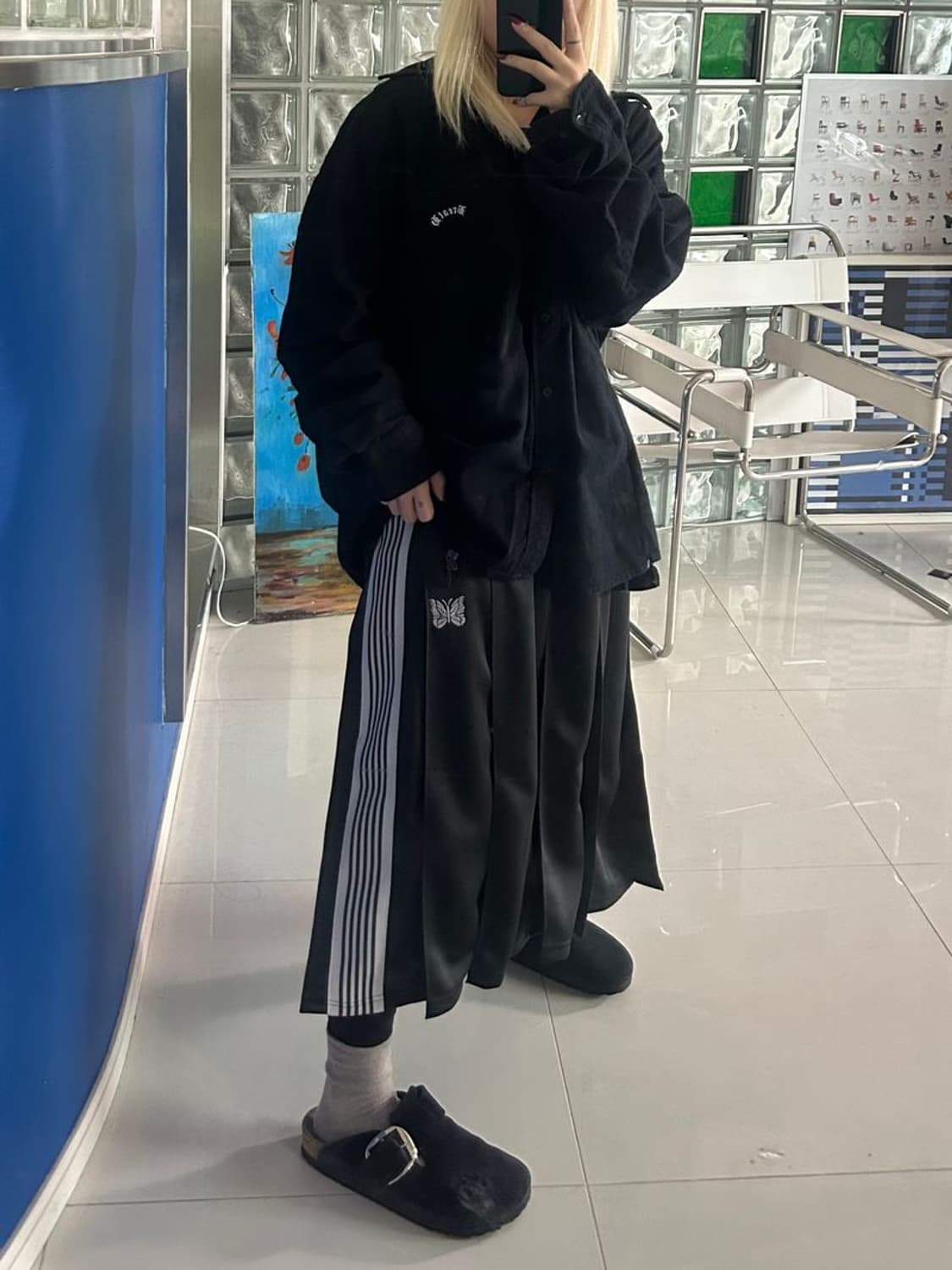 WIDE SHIRT W/H 7컷 와이드 후드티 상품이미지2