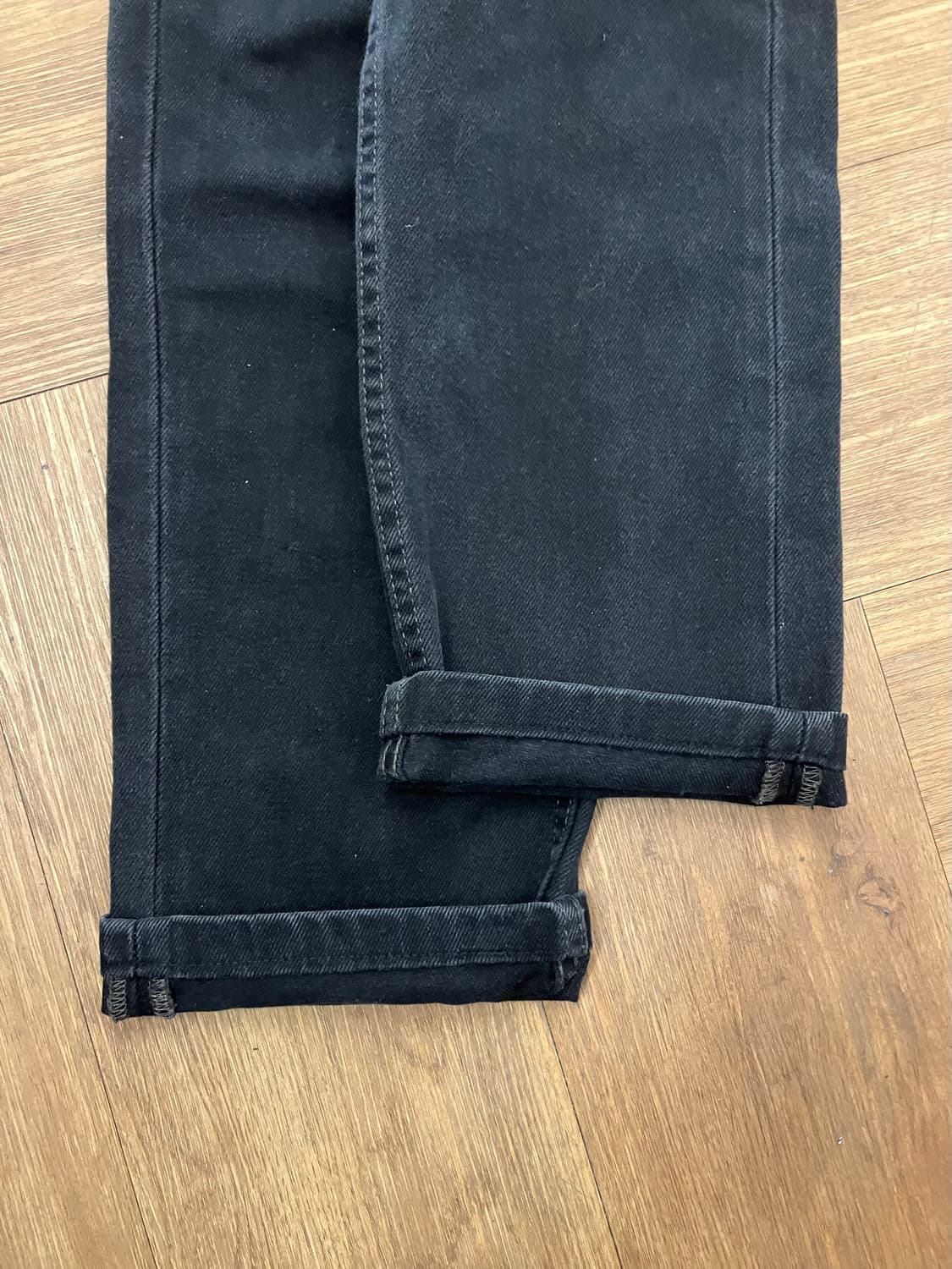 N8 리바이스 505 블랙 데님팬츠 청바지 상품이미지9