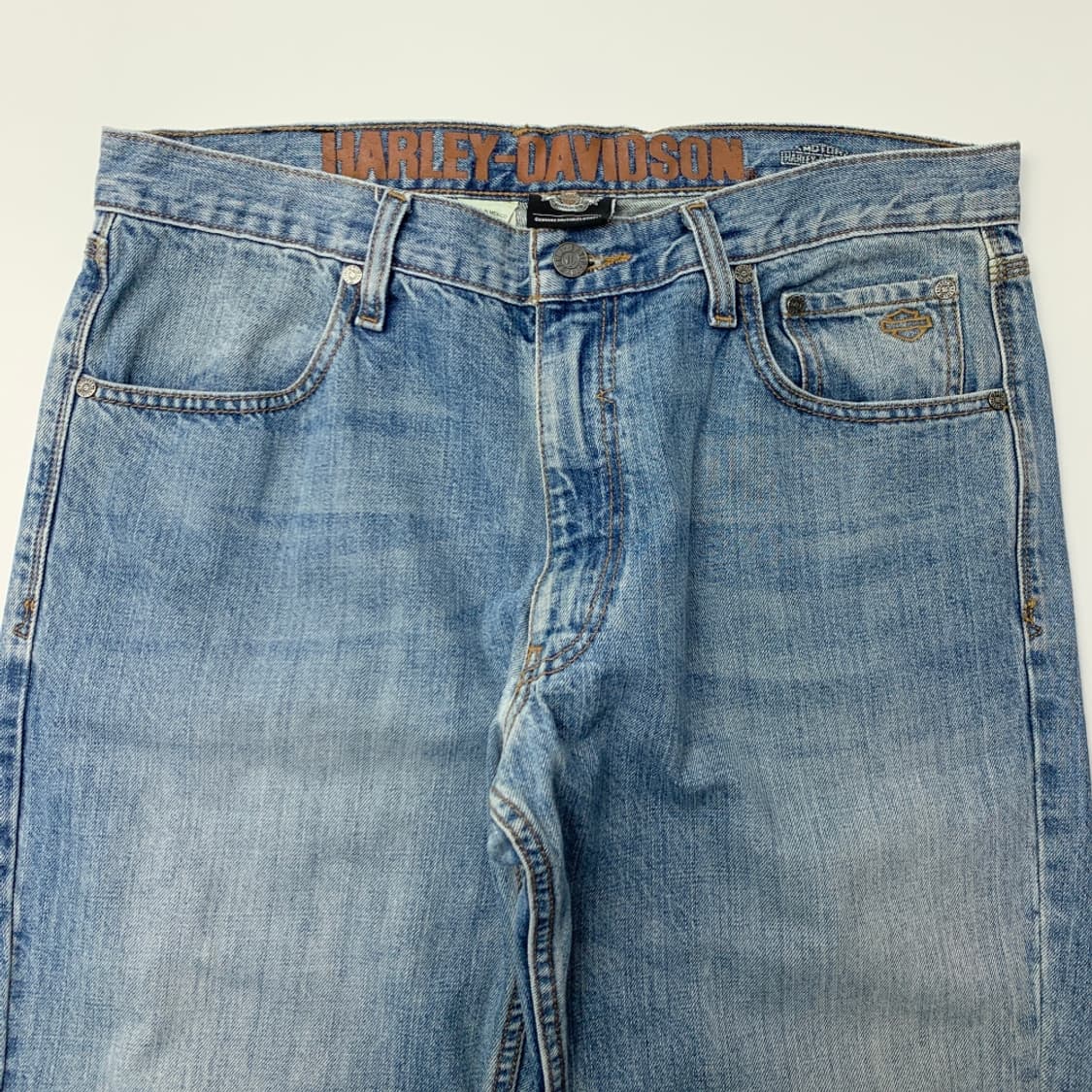 [35/정품] 할리데이비슨 남성 연청 데님팬츠 청바지 상품이미지2