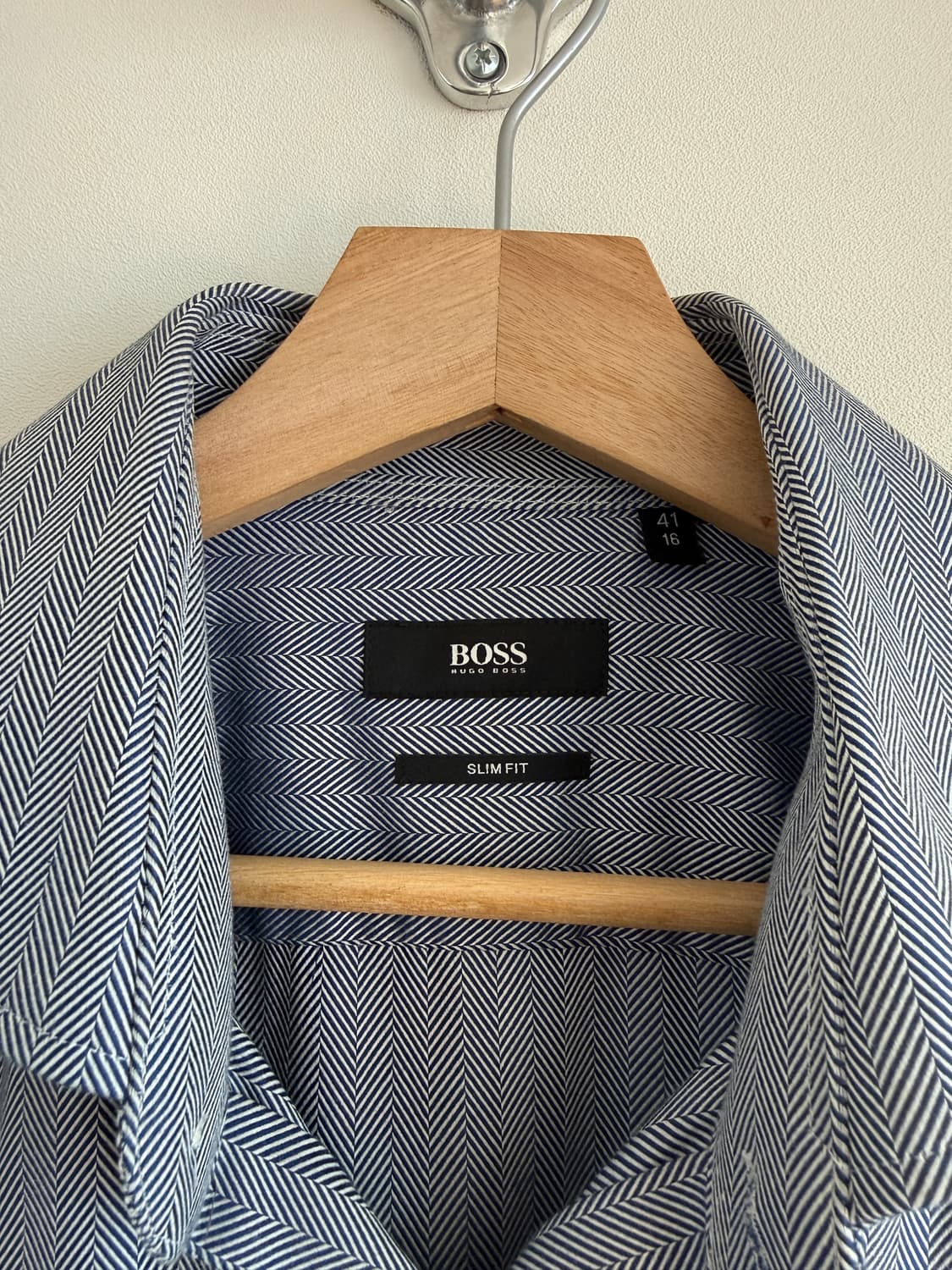 휴고보스(HUGO BOSS) 헤링본 셔츠 상품이미지5