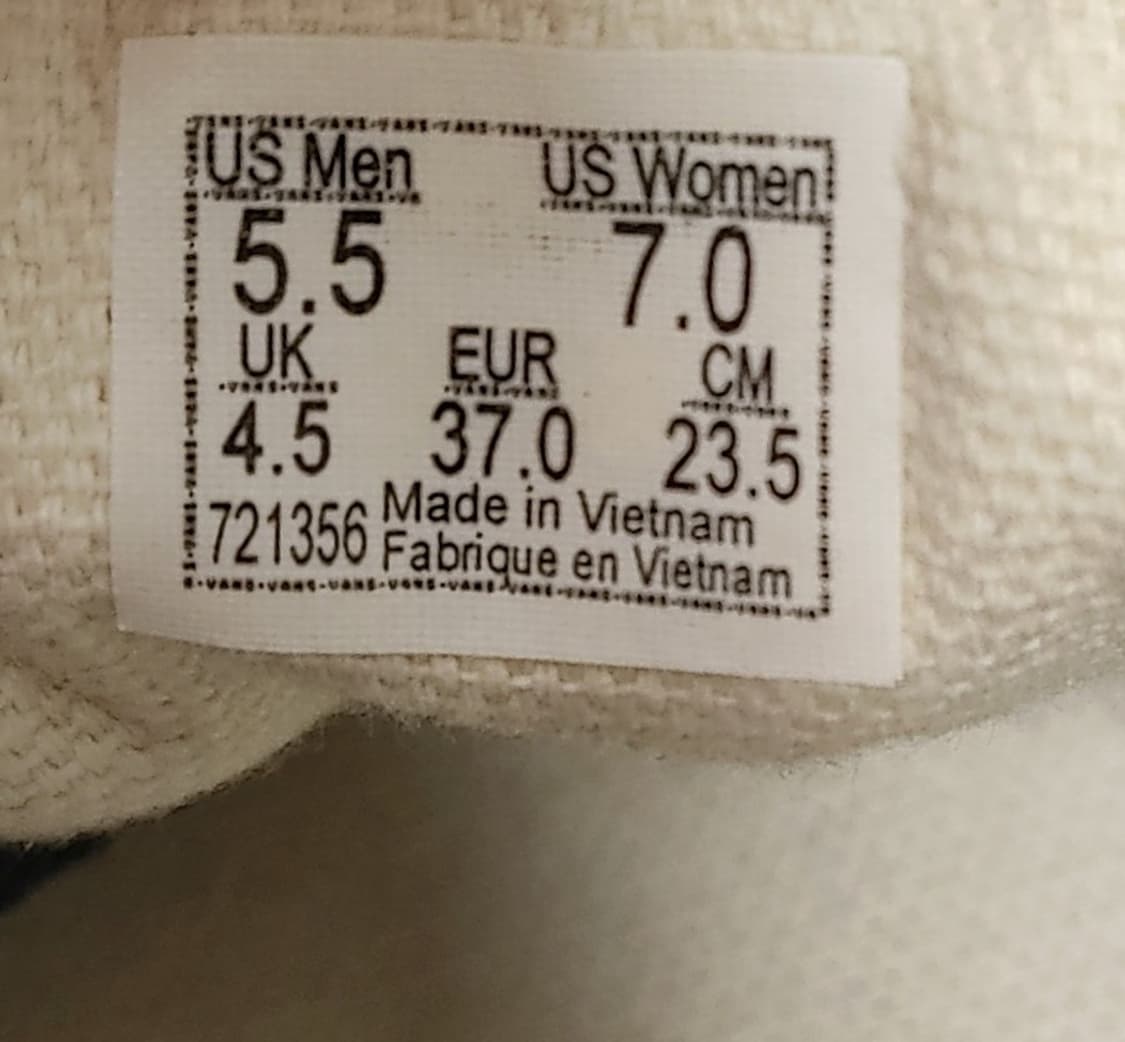 반스 올드스쿨 검솔 235 새상품급 상품이미지9