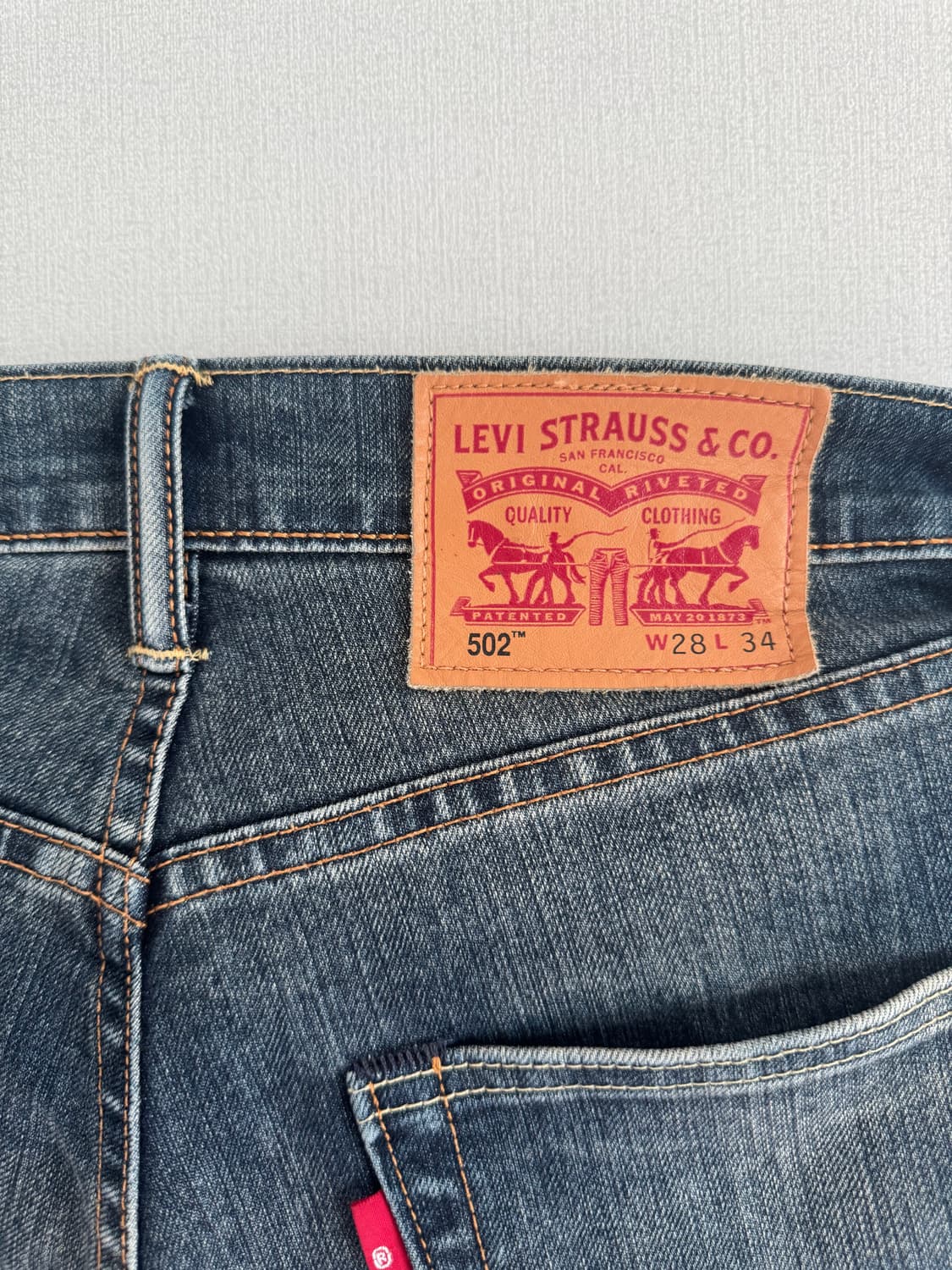 리바이스 502 w18 w34 상품이미지3
