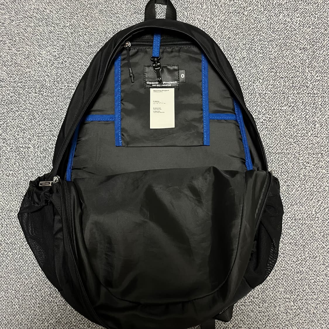 OPENING PROJECT_ Backpack - Black 상품이미지3