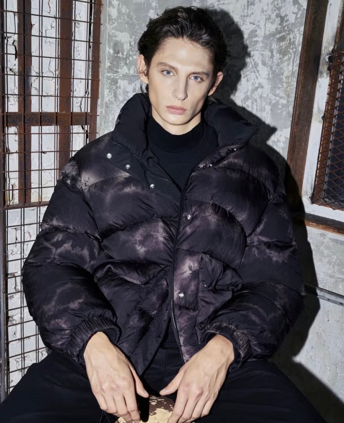 질스튜어트뉴욕 블랙 리버서블 구스다운 숏다운 점퍼 상품이미지7