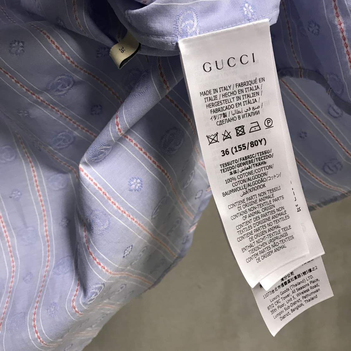 구찌 반팔 셔츠 36 상품이미지6