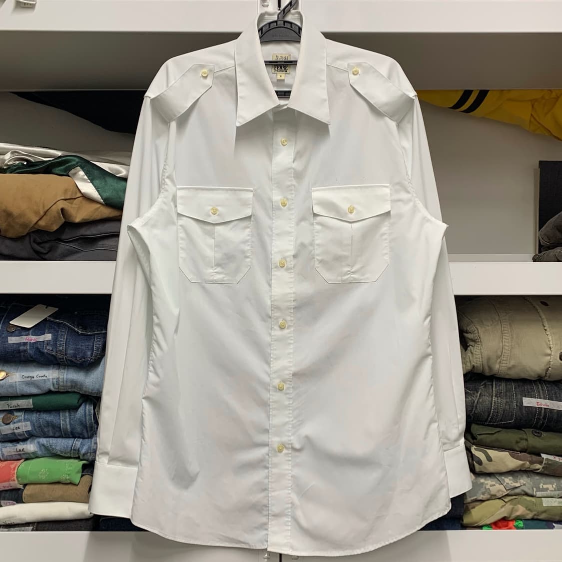 [L] 잔 프랑코 페레 대한항공 파일럿 셔츠 상품이미지2