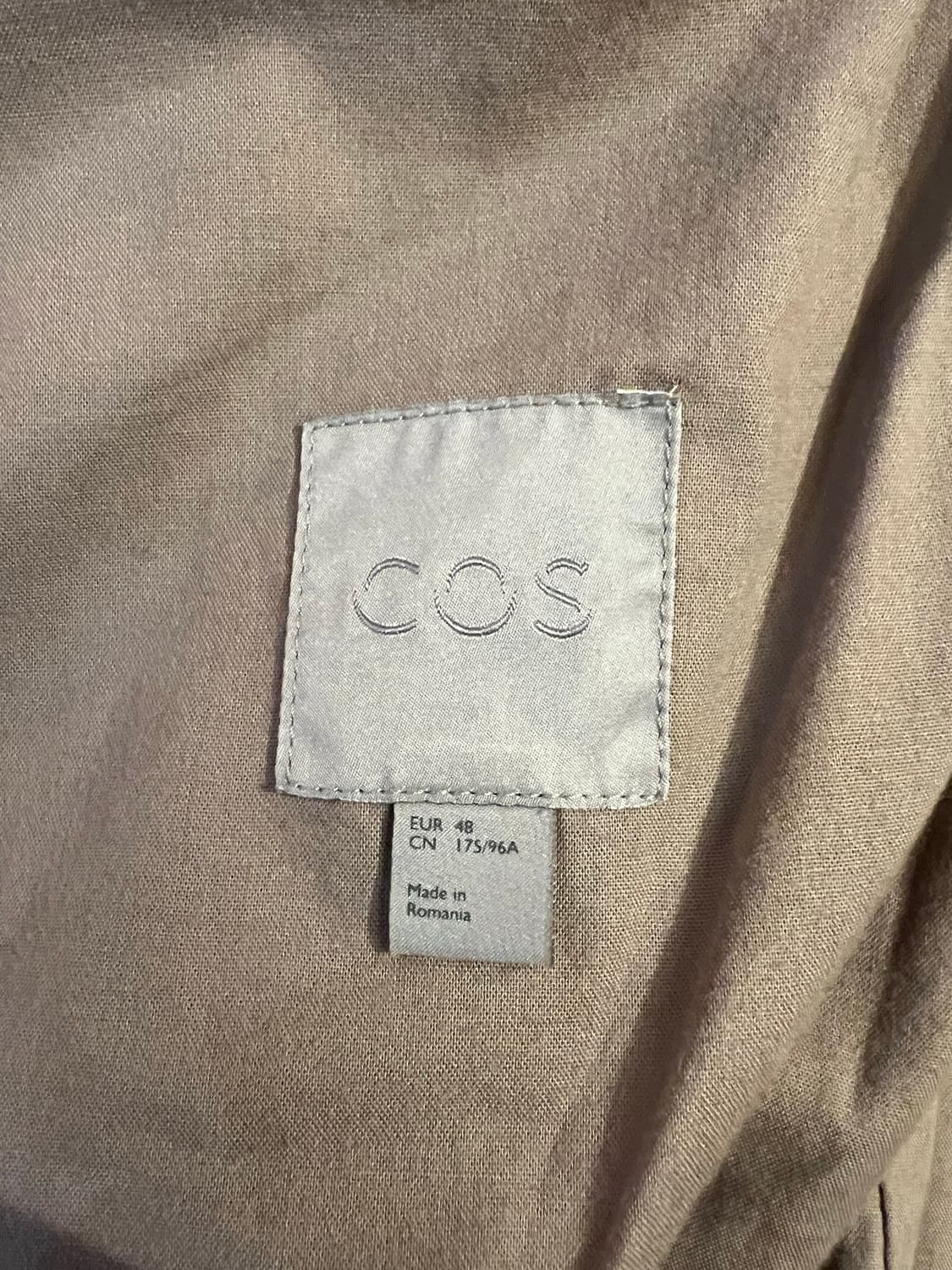 COS 코스 코듀로이 블레이져 48 베이지 상품이미지3