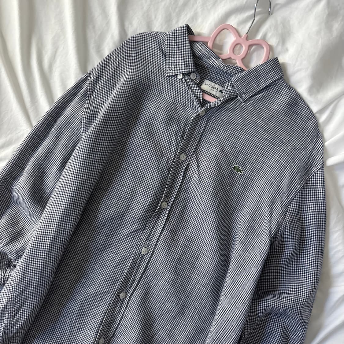 라코스테 체크 셔츠  상품이미지2