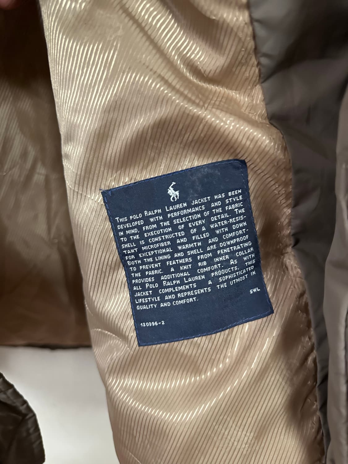 폴로 랄프로렌 패딩 자켓 100-105 상품이미지7