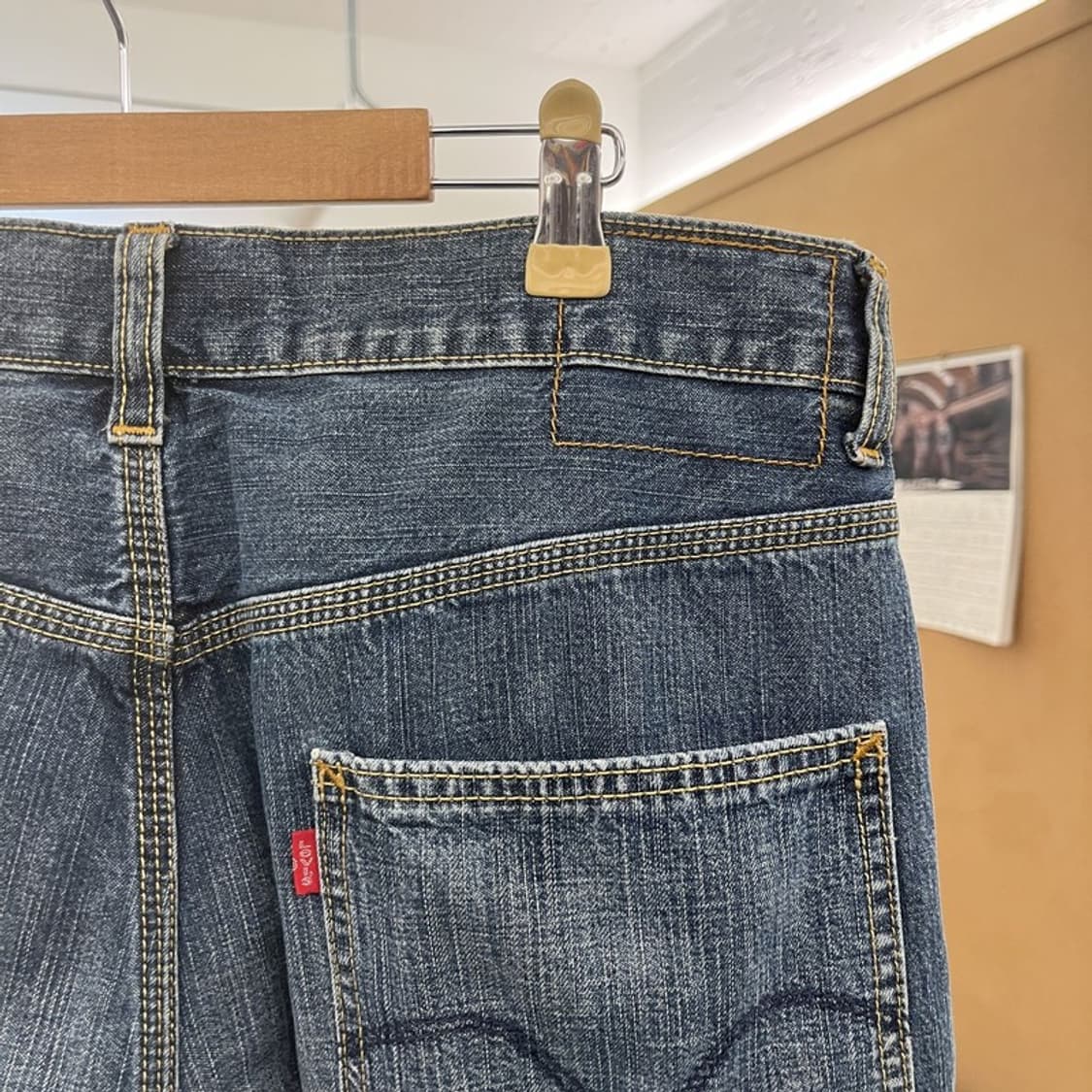 리바이스 카펜터 사이드 포켓 빈티지 워크 데님팬츠 31인치 C10607 상품이미지5
