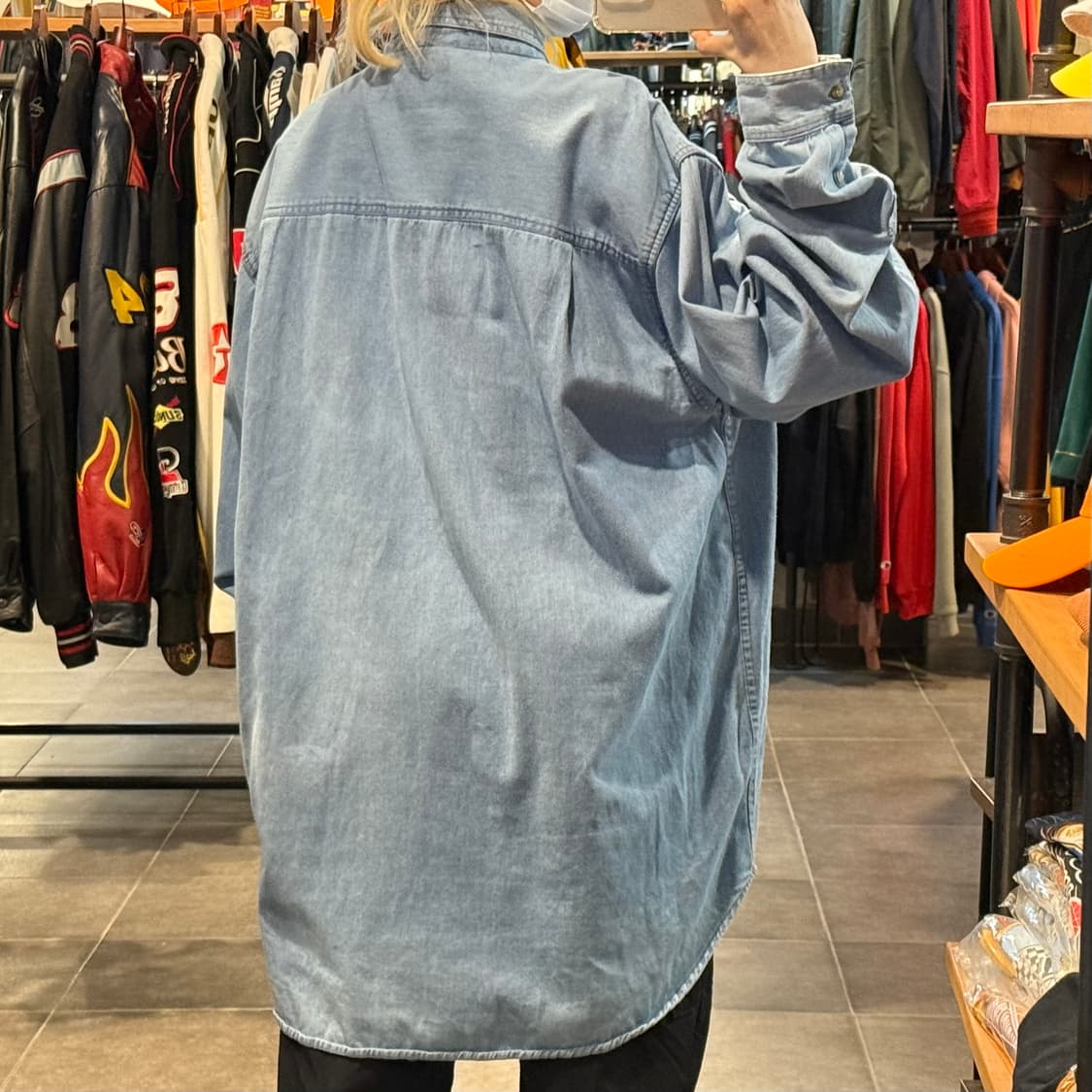 [NO.9] 칼하트 데님 긴팔셔츠 상품이미지5