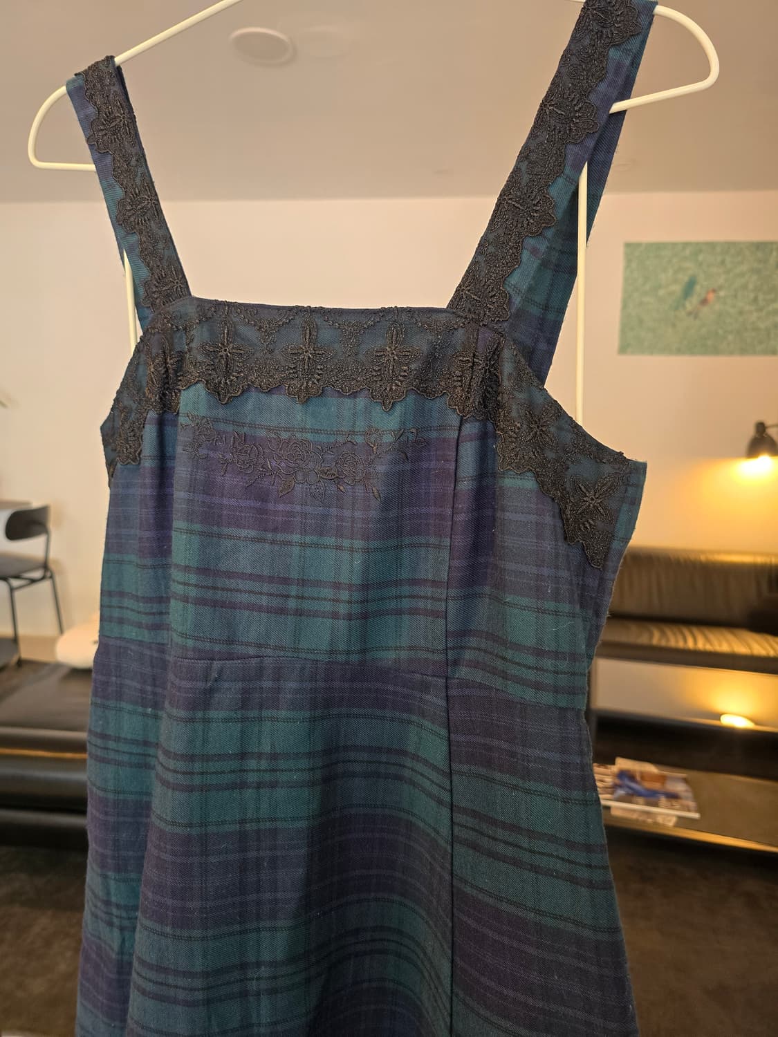 axes femme 체크원피스 상품이미지3