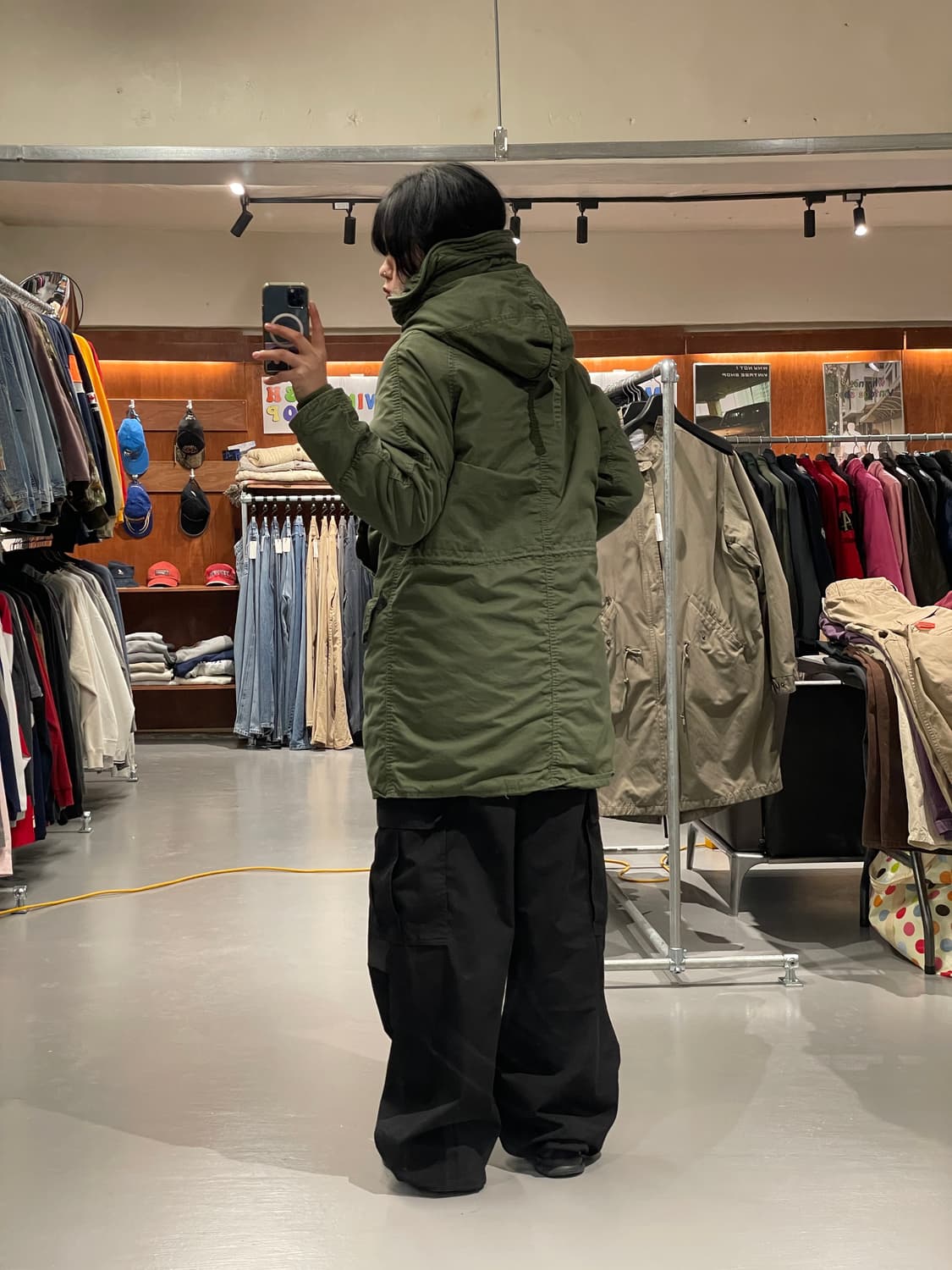 빈티지 사파리 야상 점퍼   상품이미지5