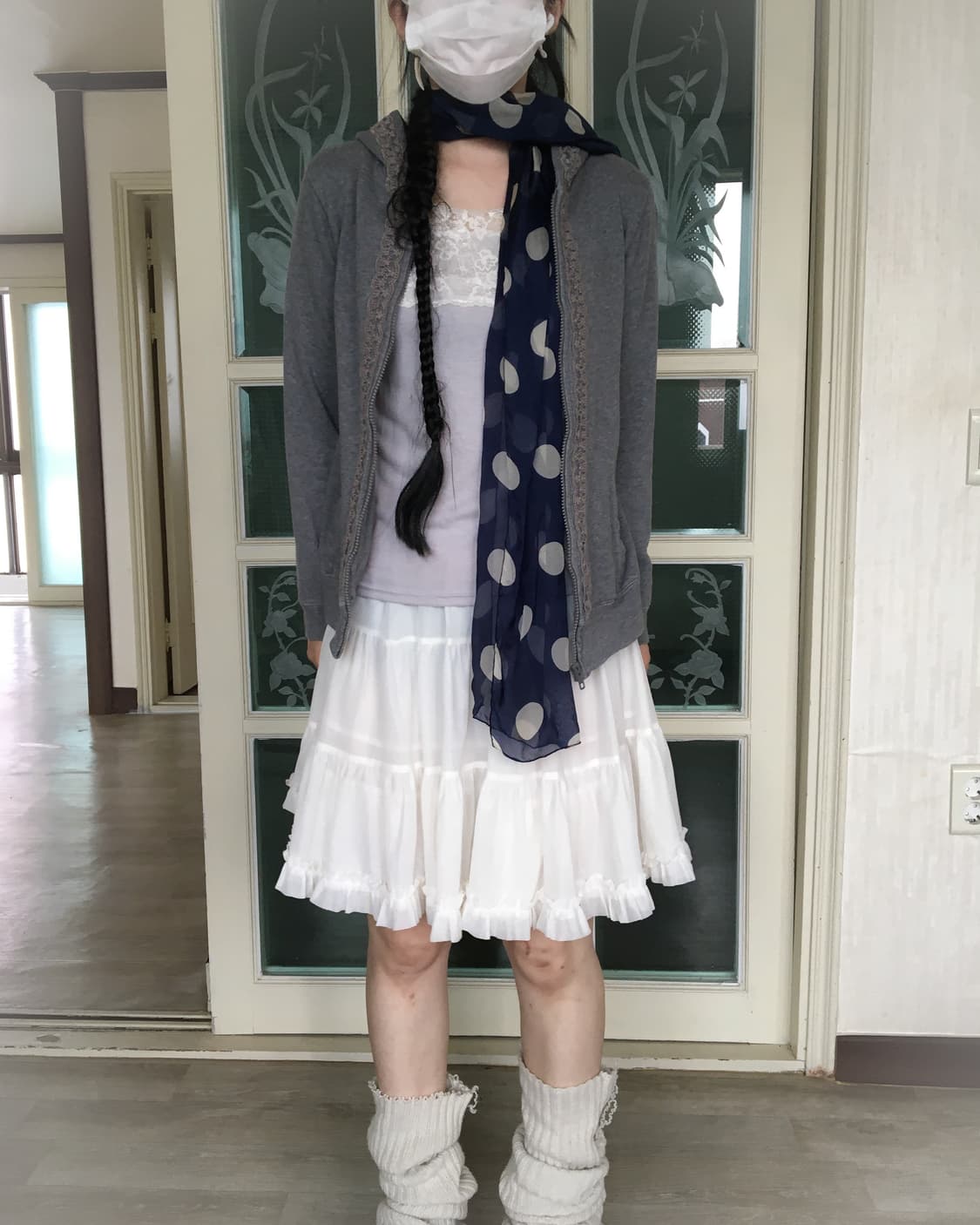 dot pattern scarf 상품이미지7