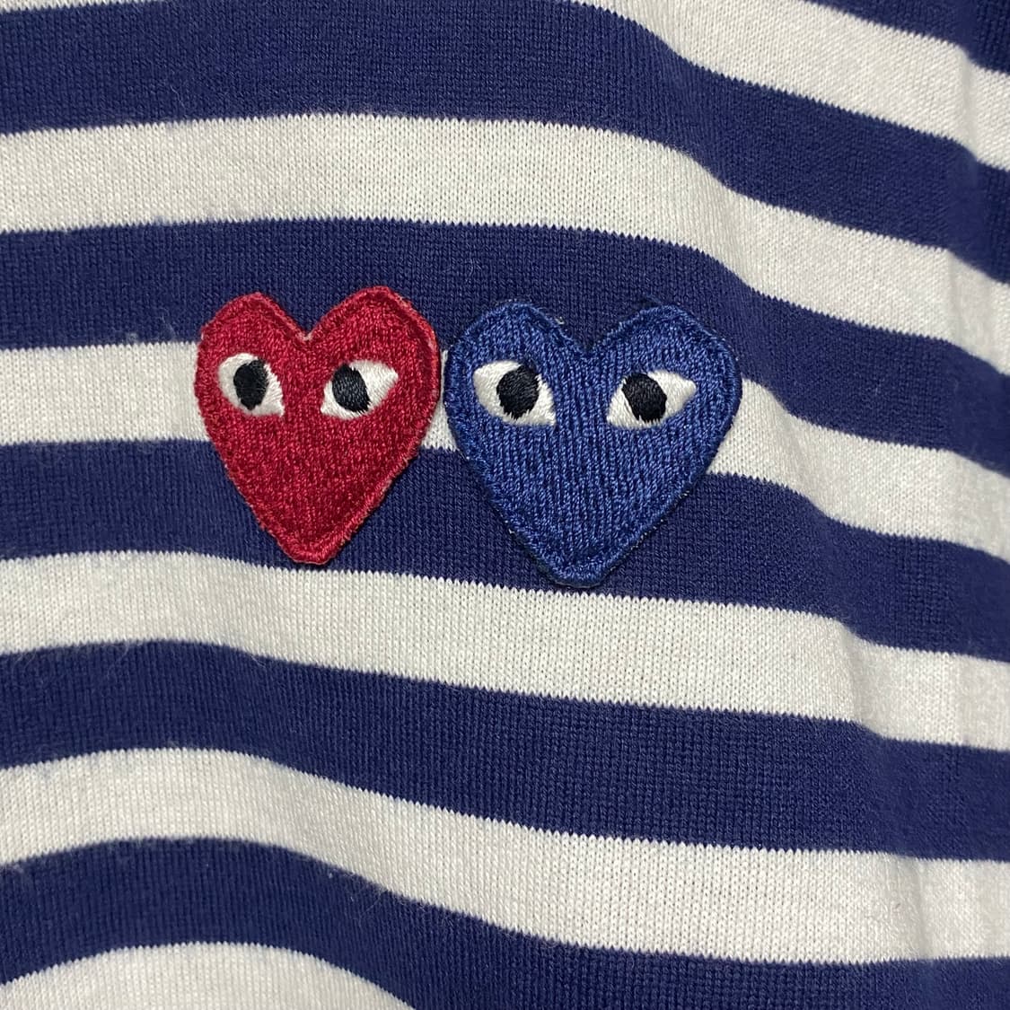 꼼데가르송 더블와펜 롱슬리브 네이비 L 상품이미지2