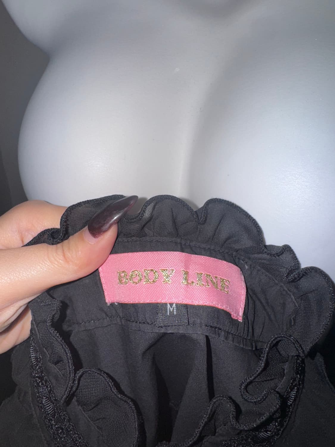 Body line goth shirt  상품이미지6