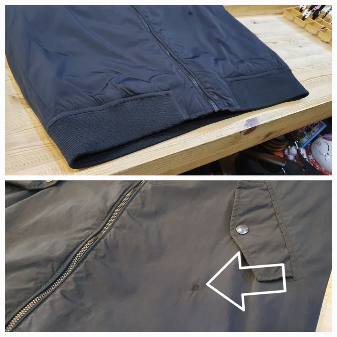 66.타미 블랙 패딩점퍼 상품이미지5