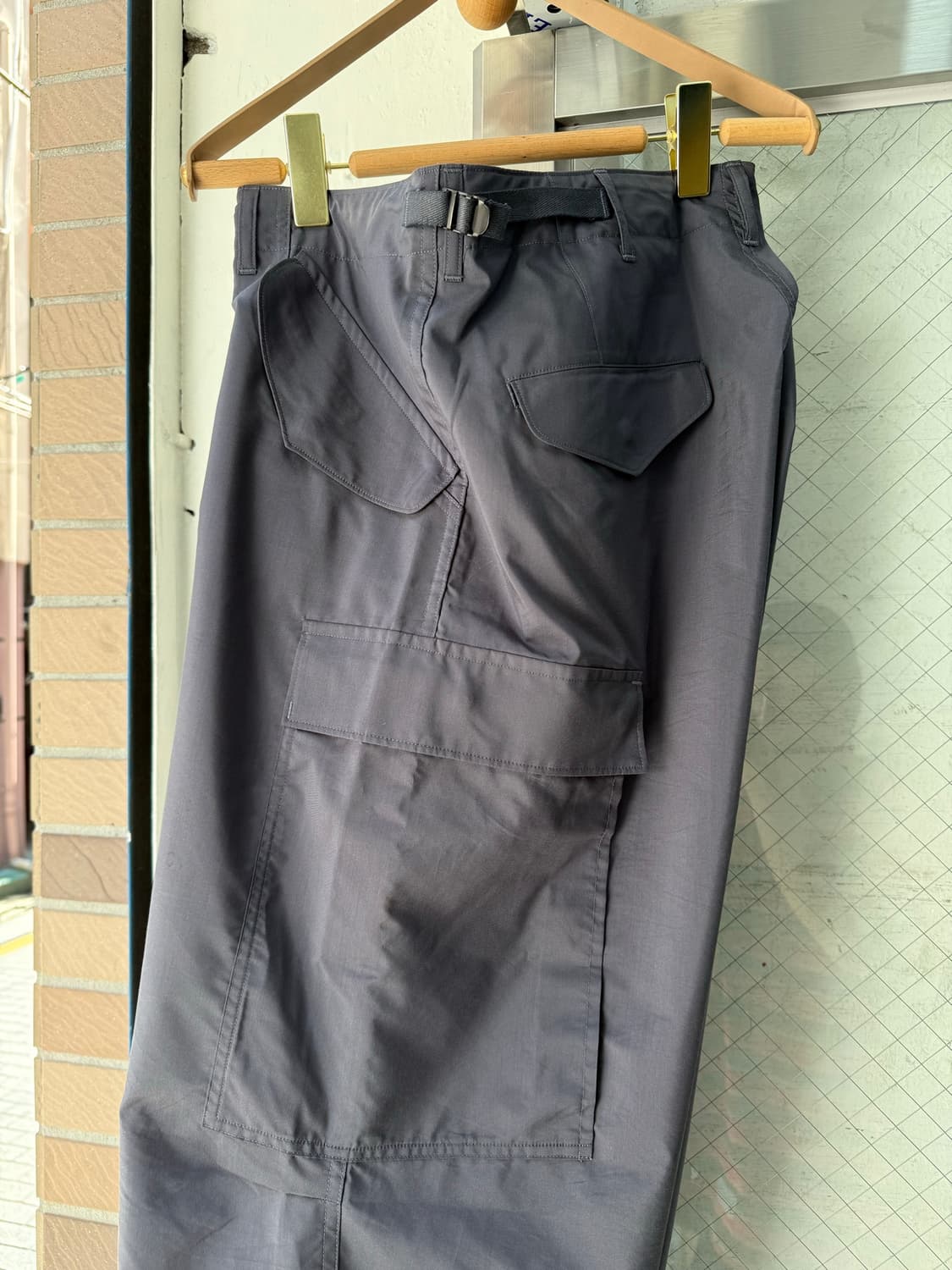 AURALEE Light Cotton Polyester Cargo  상품이미지5