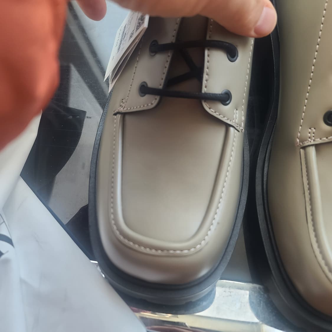 자라 zara 스퀘어토 구두 43싸이즈 새상품 팝니다. 상품이미지3