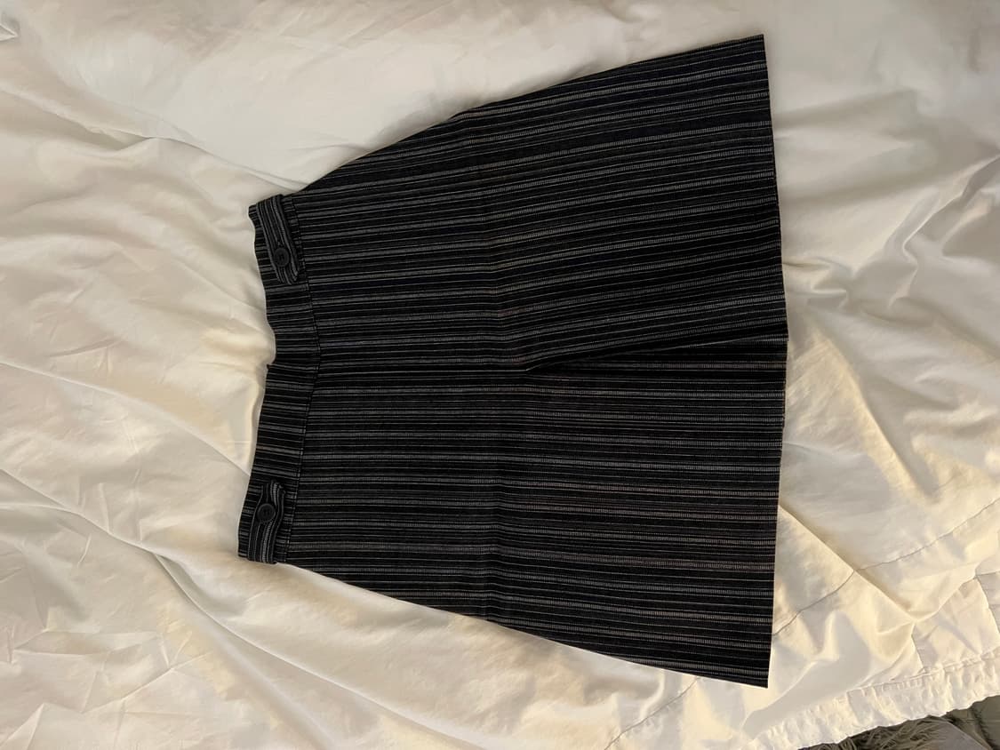 스트라이프 하이웨스트 스커트 상품이미지2