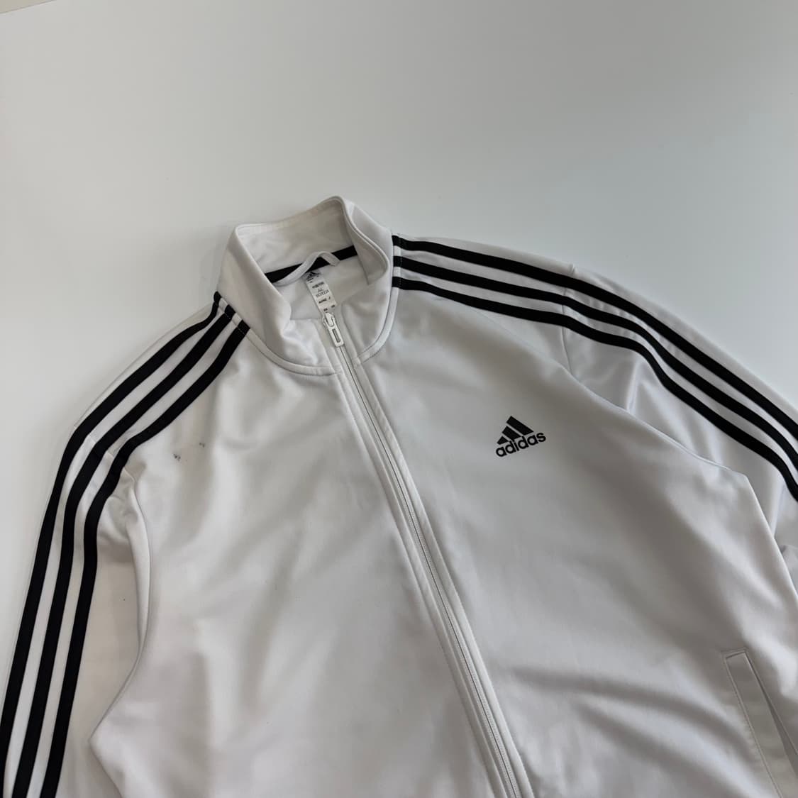 Adidas 아디다스 삼각로고 화이트 블랙 져지 상품이미지4