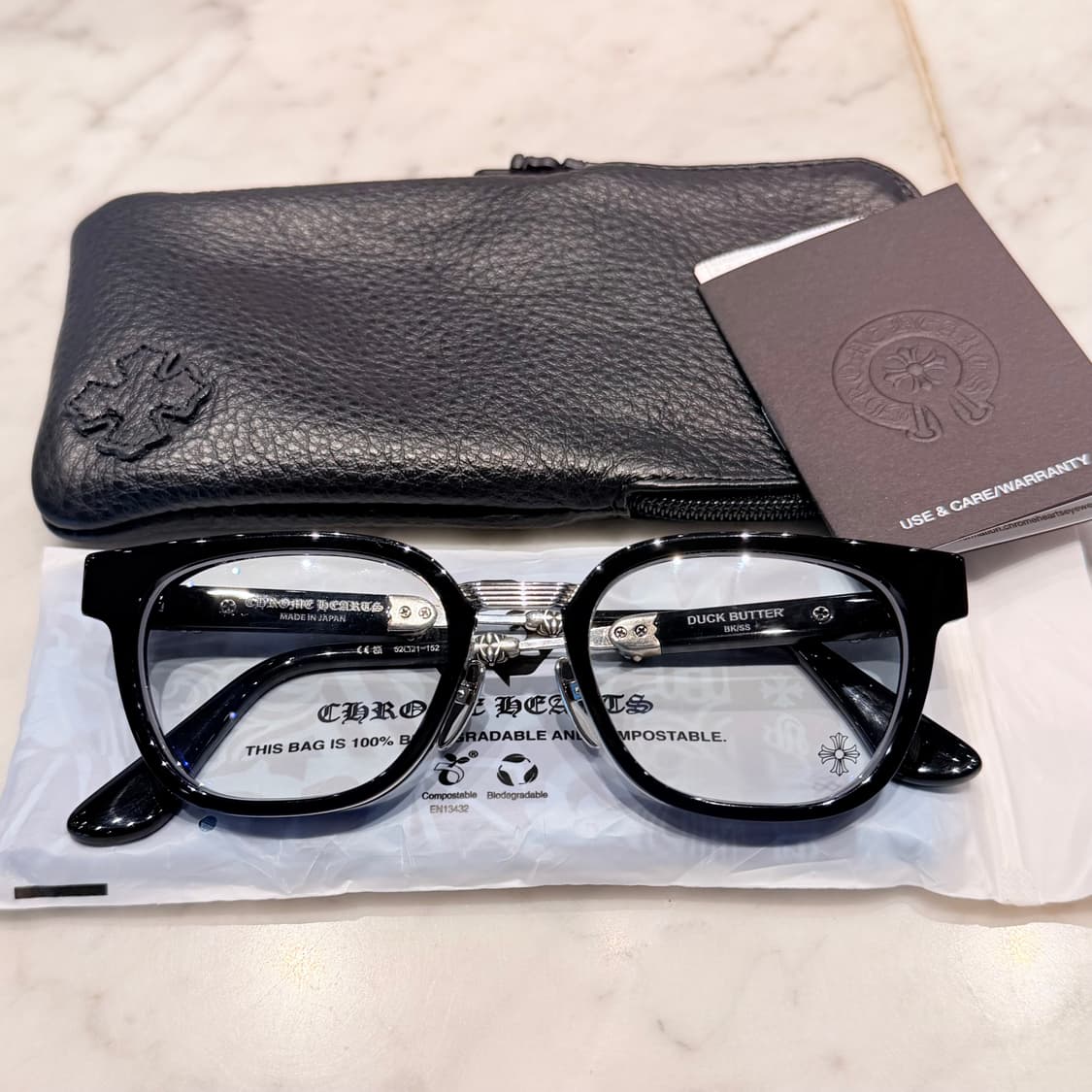 (새상품급) 크롬하츠 덕버터 블랙 실버 상품이미지1