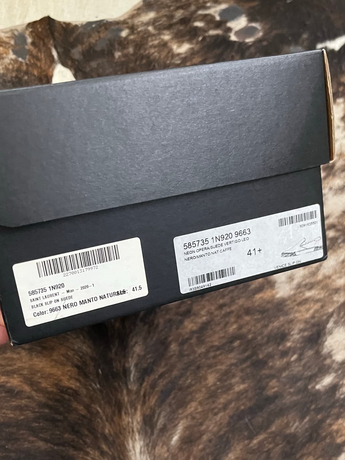 SAINT LAURENT Venice Slip On Sneakers 상품이미지9