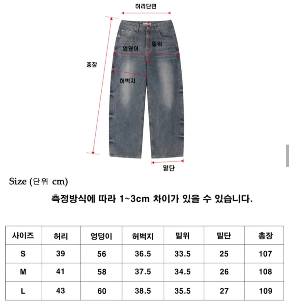 어널러코드 헤링본 도밍고 데님팬츠 상품이미지3