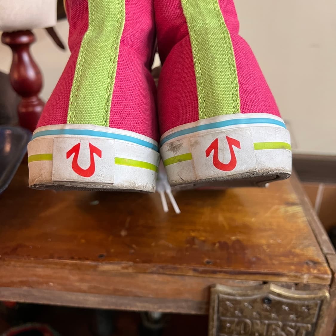 True Religion Sneakers Pink 275 size 상품이미지9