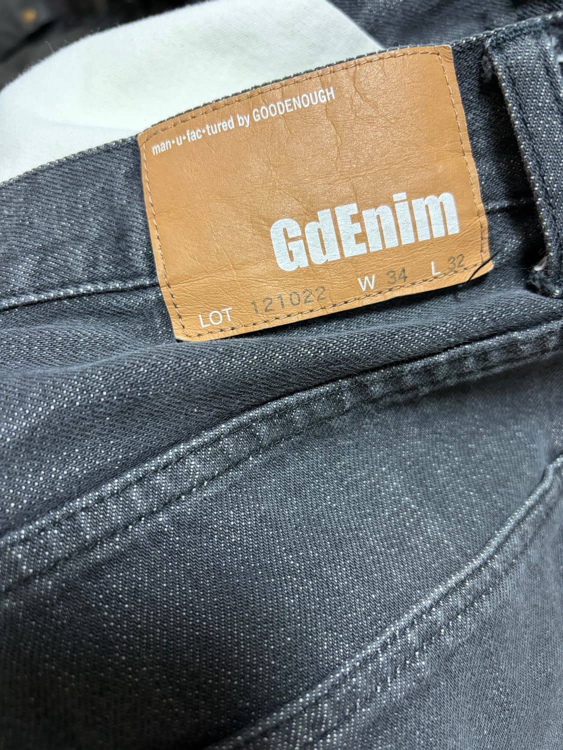 굿이너프 셀비지 데님 상품이미지4