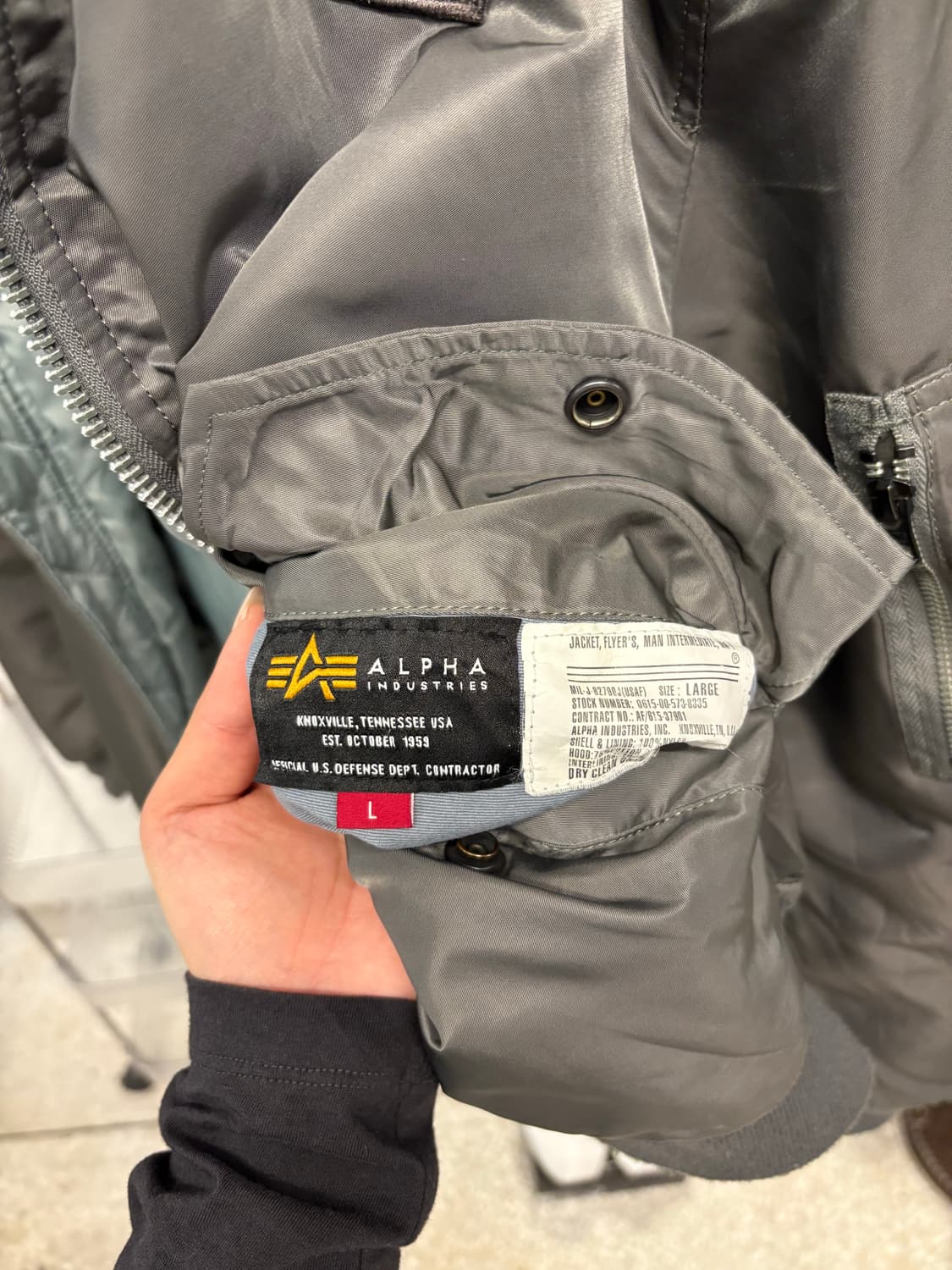 Alpha Industries reversible jacket 상품이미지8