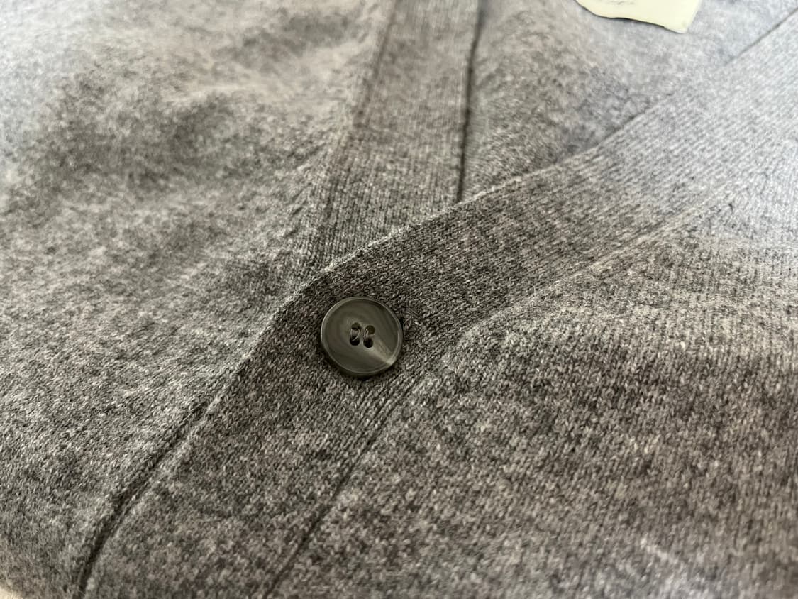 이얼즈어고 ROVER WOOL CARDIGAN_멜란지그레이(M사이즈) 상품이미지7