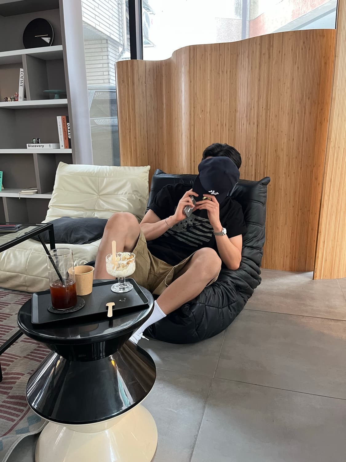 1인 블랙토고소파 상품이미지3