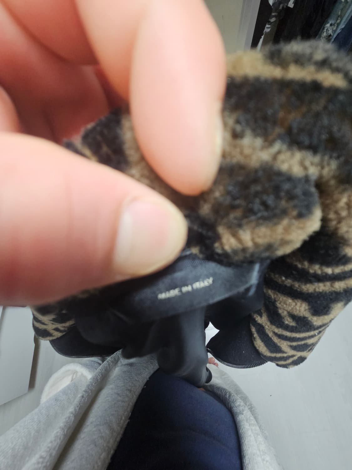 FENDI 울블랙 FF로고 자켓 상품이미지7