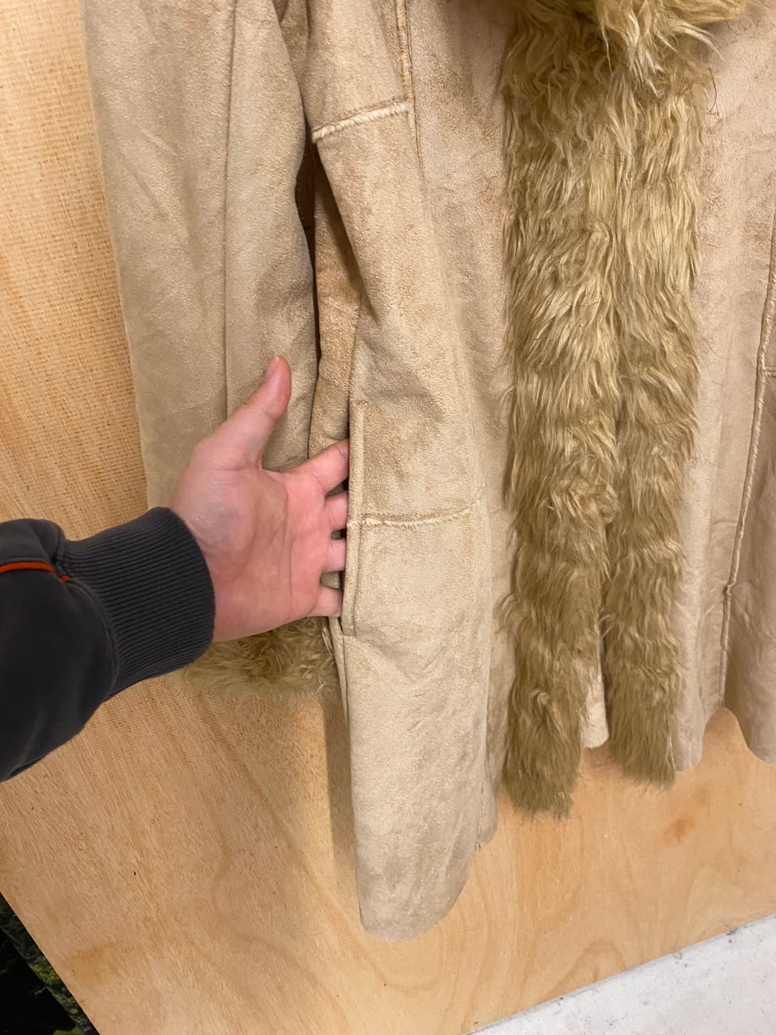 VTG fur mustang coat 일본 빈티지 퍼 무스탕 코트 상품이미지6