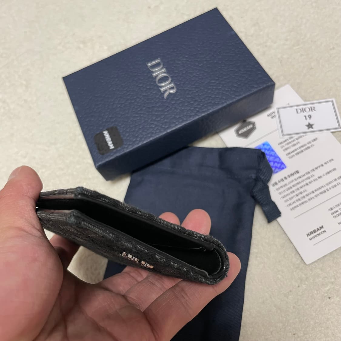 디올 정품 오거나이저 블랙 풀박스 상품이미지4