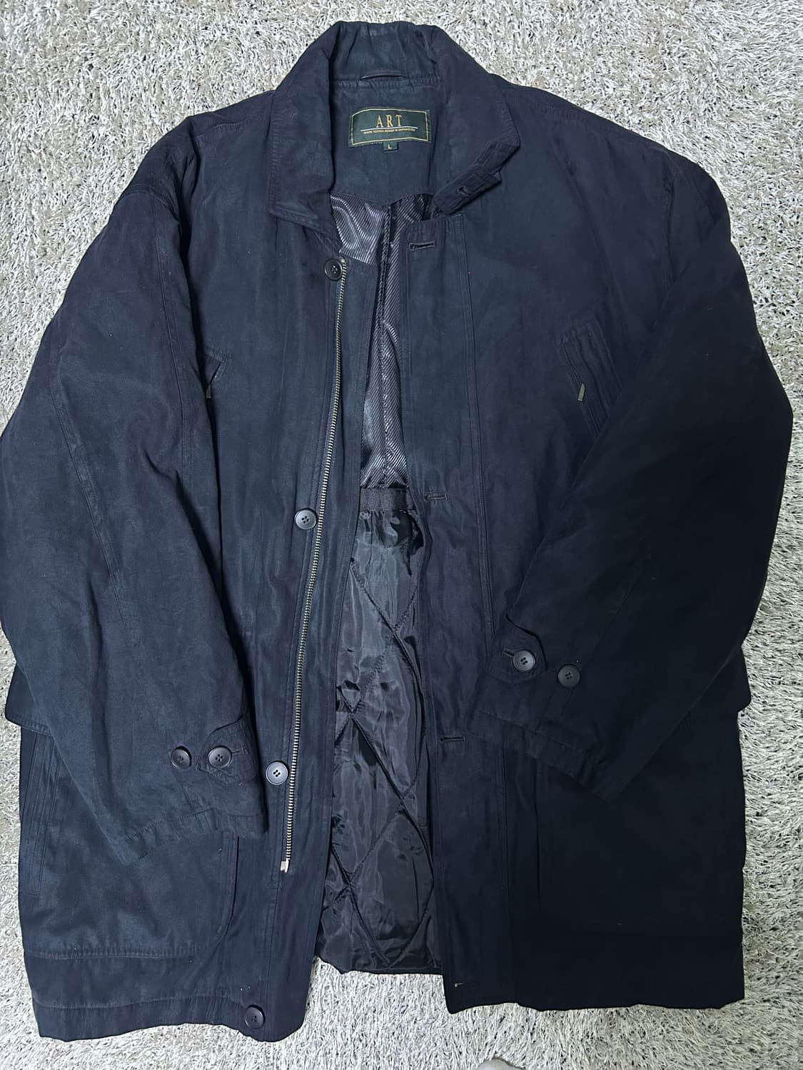 일본판 폴리 야상자켓 사이즈 105~110 상품이미지1