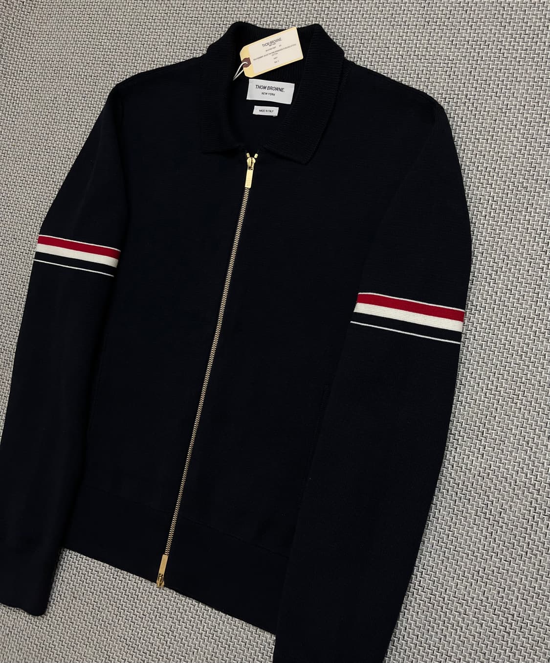 톰브라운 니트집업 상품이미지2