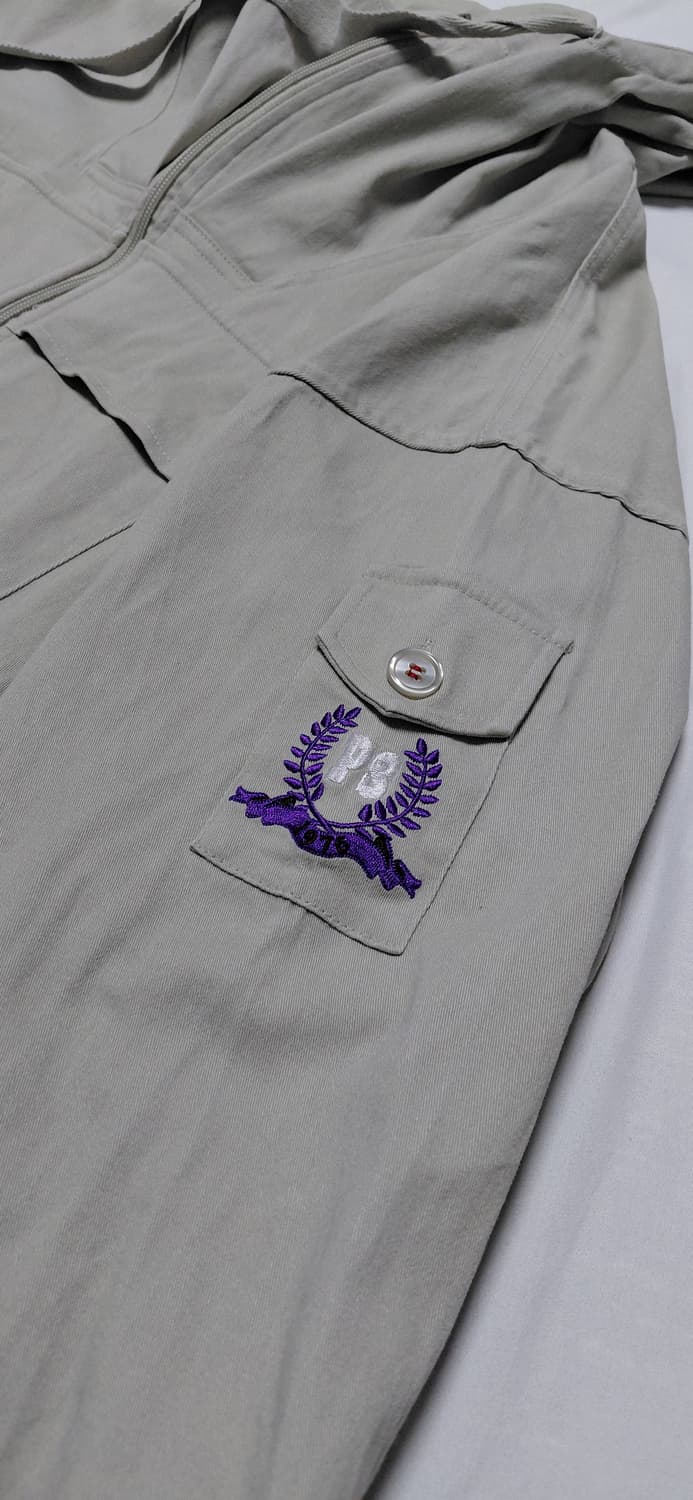 [L] PERSON'S(퍼슨즈) 빈티지 엠블럼 로고 후드 집업 자켓 상품이미지4