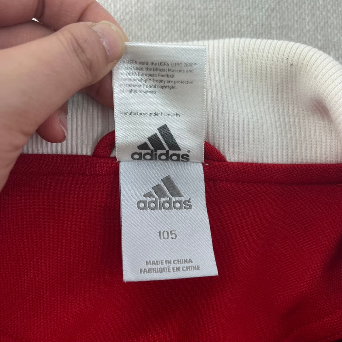 100 오리지날 아디다스 스위스 국대 트랙탑져지 상품이미지5