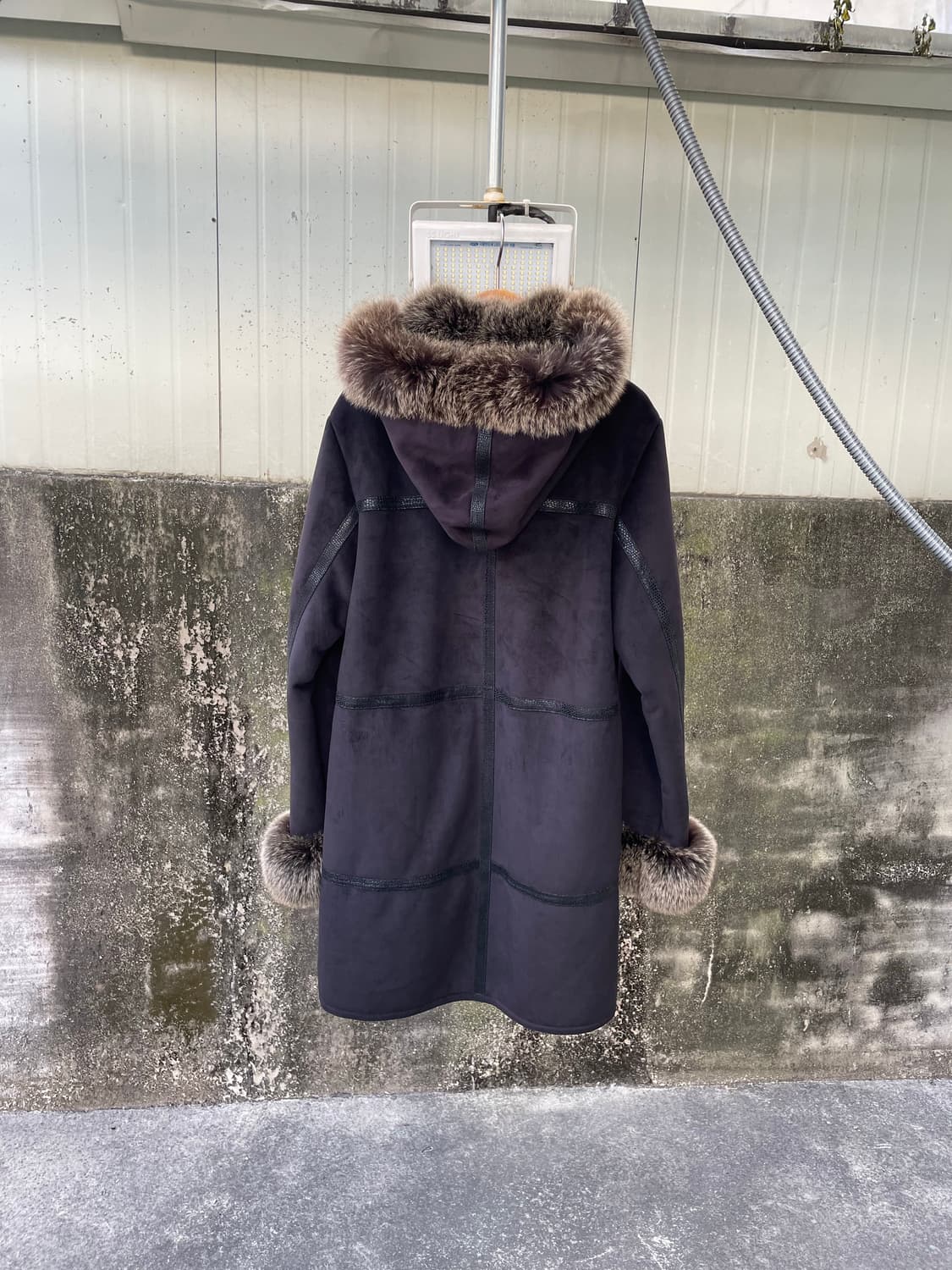 리얼 폭스 퍼 코트 상품이미지2