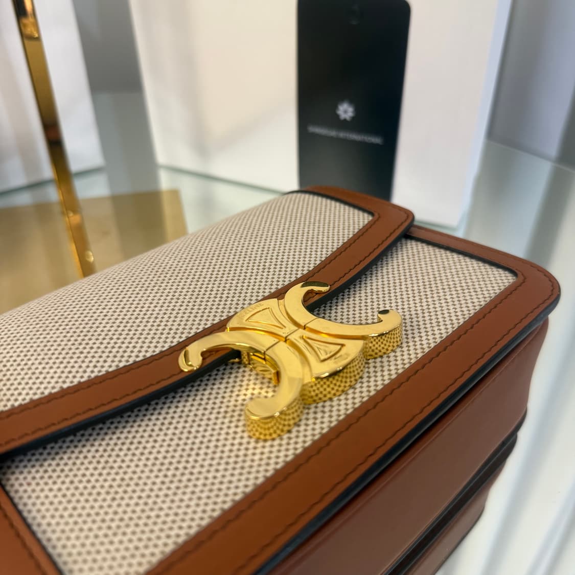 셀린느 텍스타일 틴 트리옹프 백 숄더백 상품이미지7