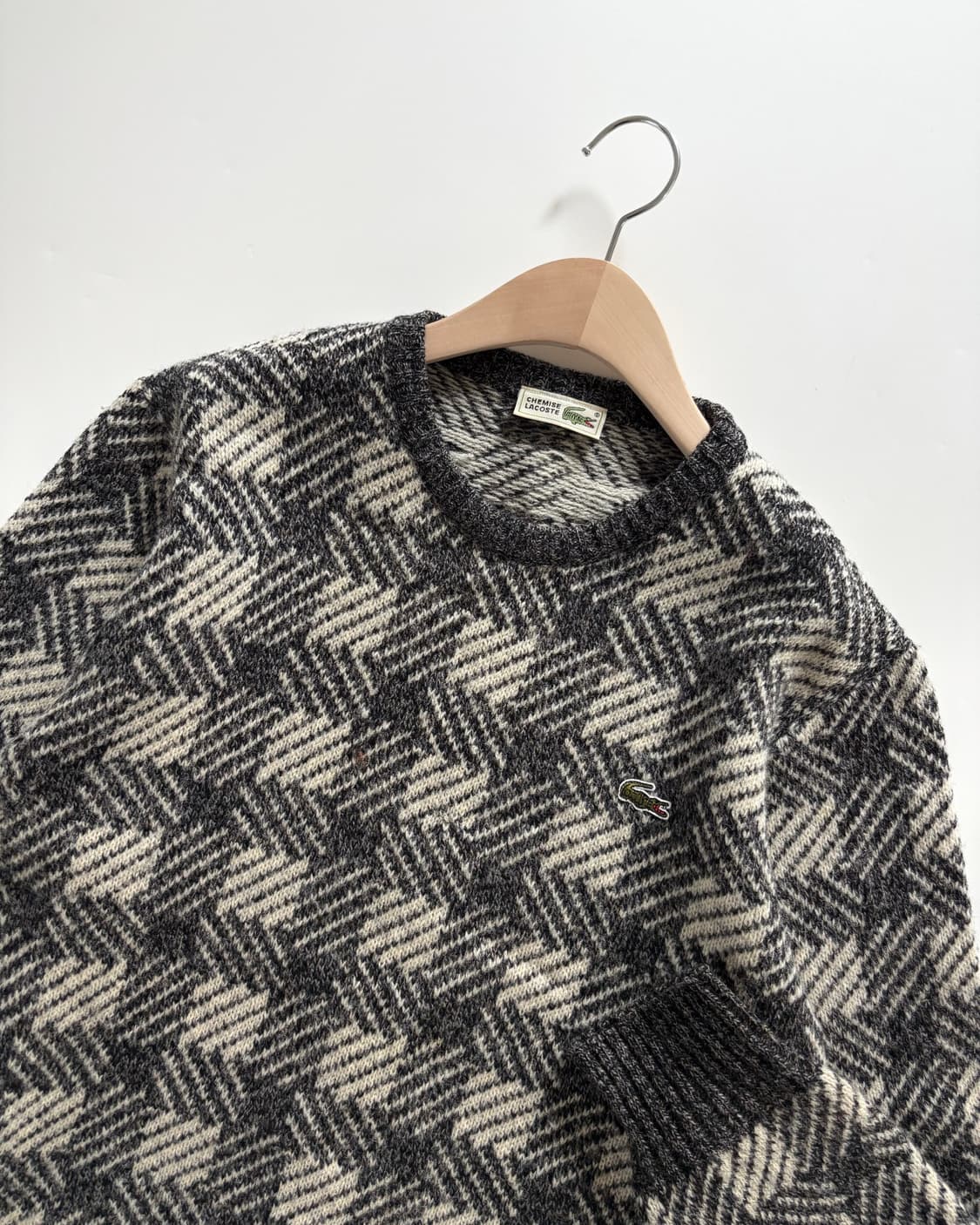 Lacoste 라코스테 지오메트릭패턴 울 니트 상품이미지2