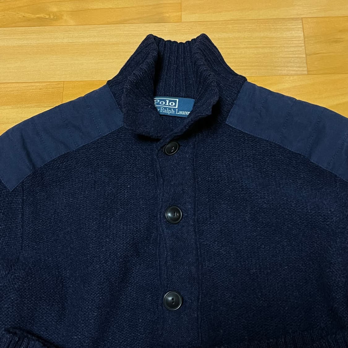 [XS] 폴로 랄프로렌 숄더 패치 버튼업 스웨터 상품이미지2