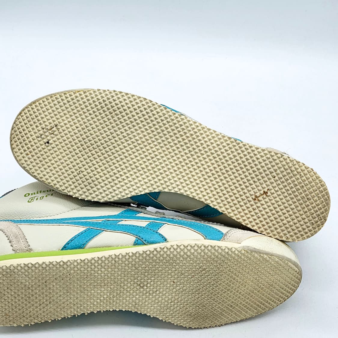  오니츠카 타이거 우먼스 멕시코 미드 러너 흰/파 (230)  상품이미지3