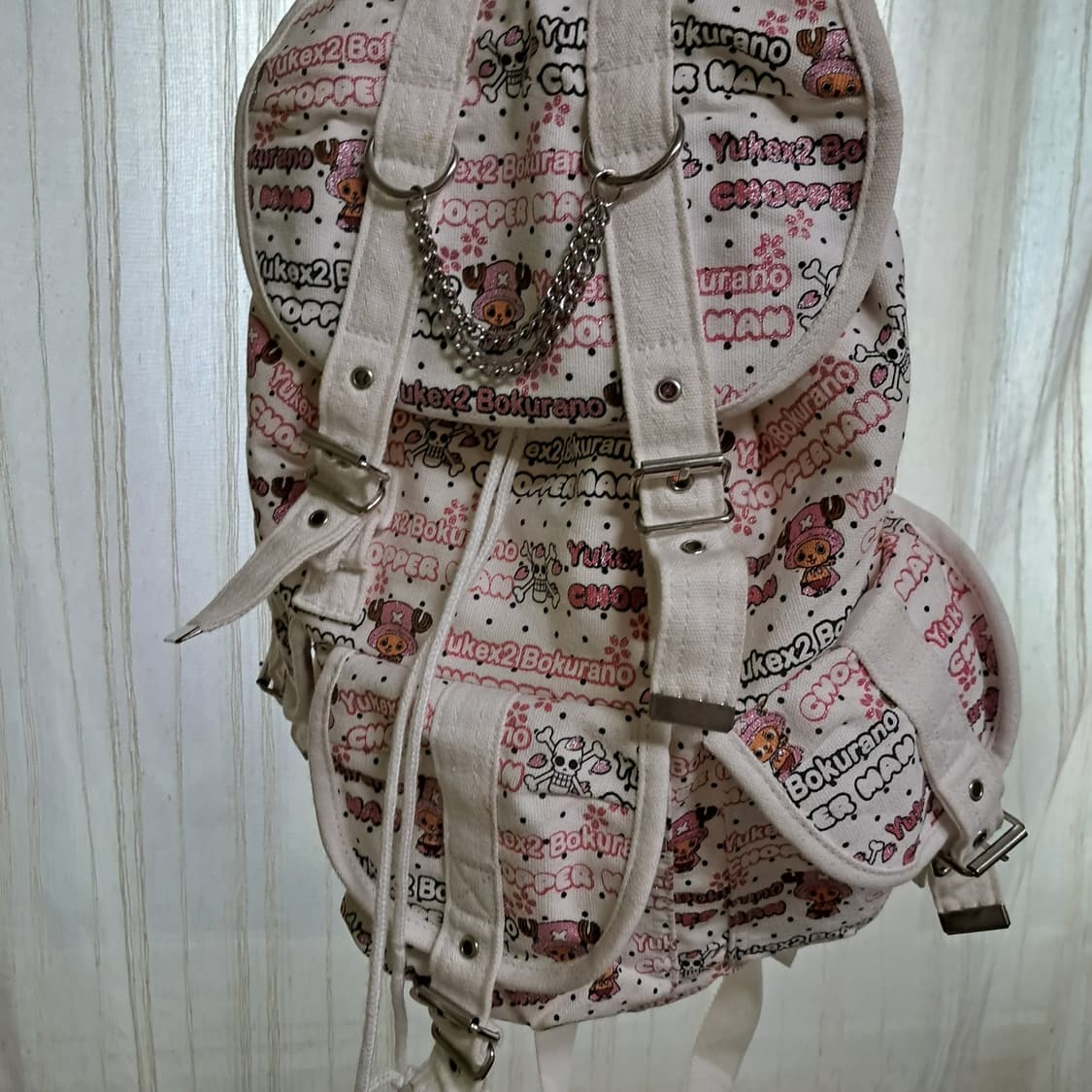 원피스 쵸파 쓰리포켓 백팩 상품이미지3